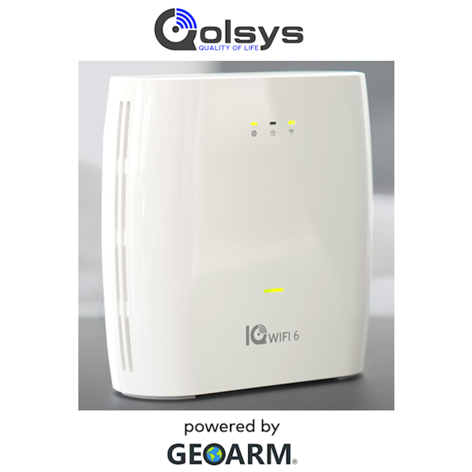 Johnson Control's released the Qolsys IQ WiFi 6 mesh router for business and home security.