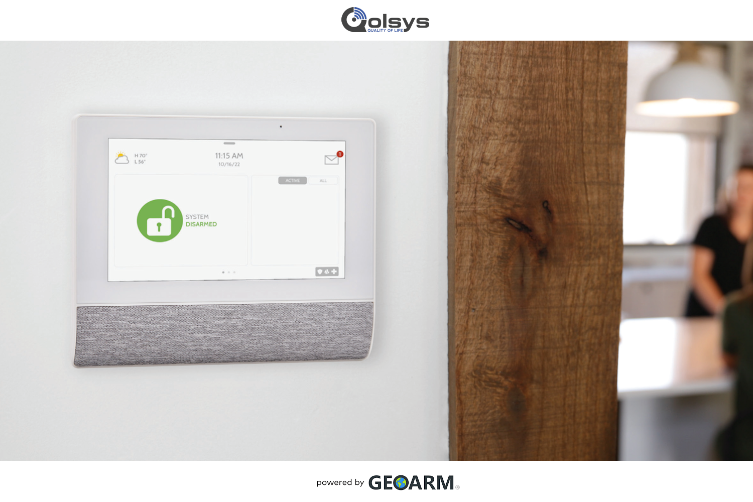 Introducing the Qolsys IQRPG Secondary Touchscreen Wireless Keypad